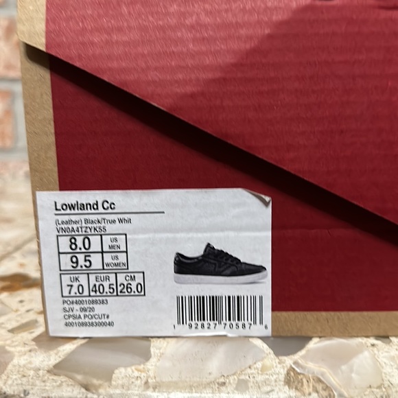 Vans Lowland Cc Leather black and white - Picture 10 of 11